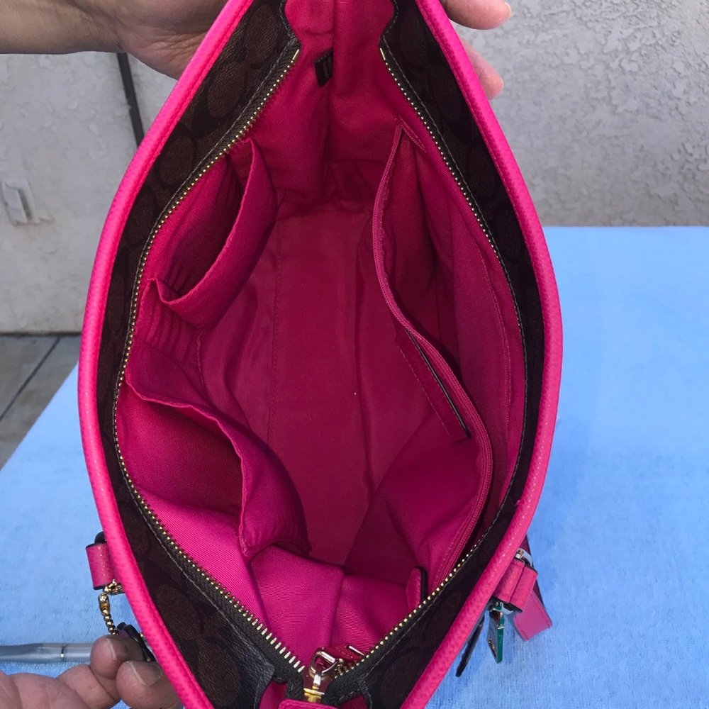 Coach Zip Top Tote - Picture 4 of 5
